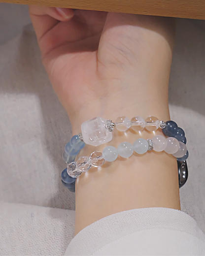 Watch Band – Glacier Haze White Phantom & Moonstone, Balance