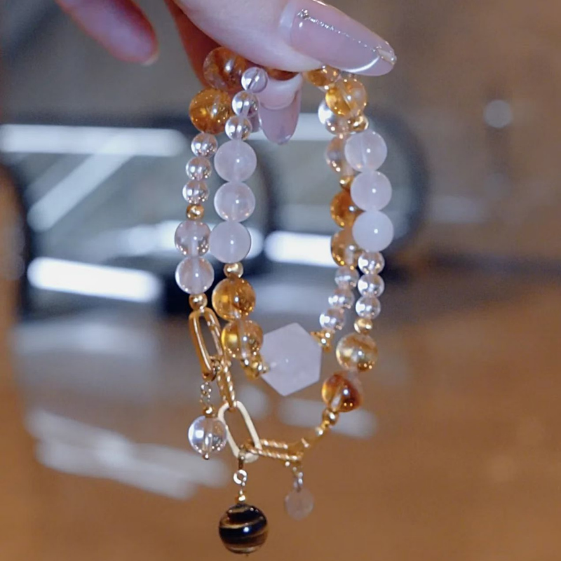 Zodiac Bracelet – Leo Double-Wrap for 2026 Energy