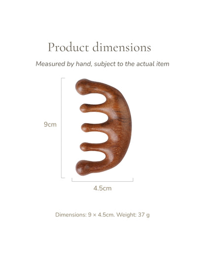 Five-Tooth Scalp Massage Comb