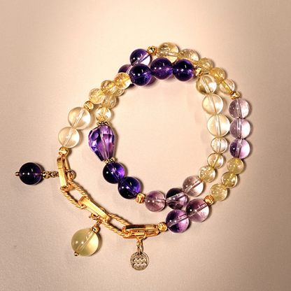 Zodiac Bracelet – Aquarius Double-Wrap for 2026 Energy