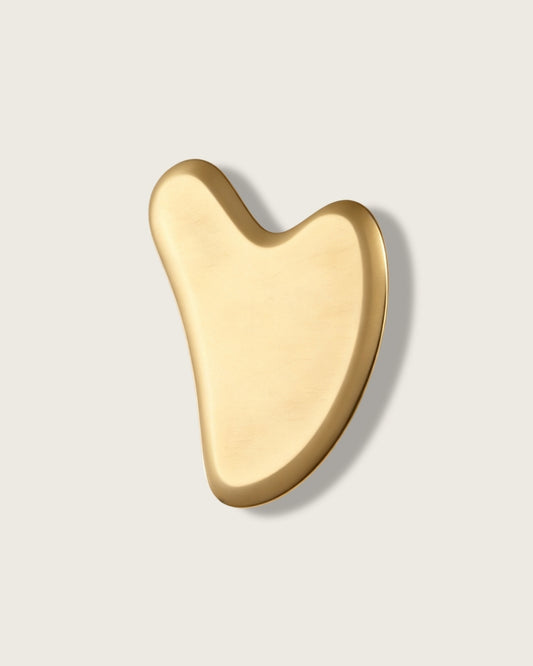 Brass Heart Facial Gua Sha Tool