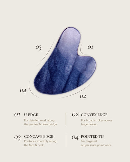 Blue Aventurine Gua Sha Tool