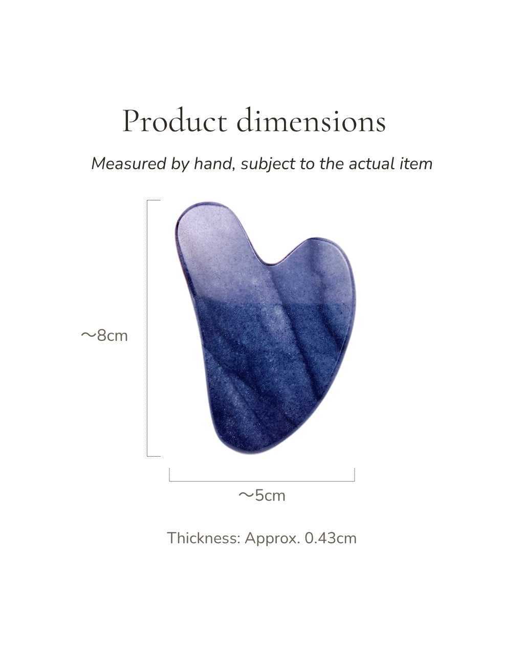 Blue Aventurine Gua Sha Tool