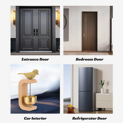 Gourd-Shaped Wood Door Chime | Feng Shui Hulu for Luck & Health