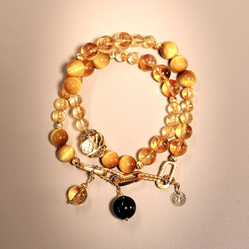 Zodiac Bracelet – Taurus Double-Wrap for 2026 Energy