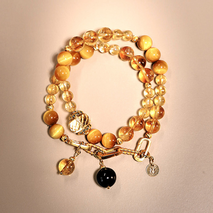 Zodiac Bracelet – Taurus Double-Wrap for 2026 Energy